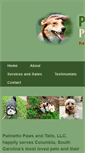 Mobile Screenshot of palmettopawsandtails.com